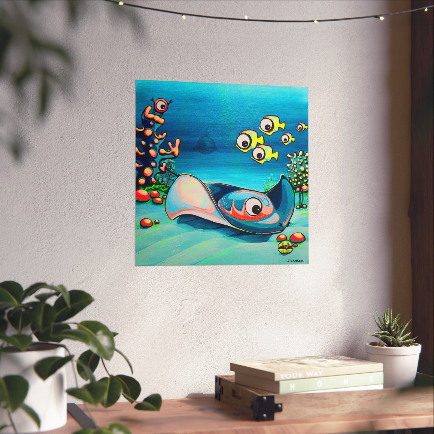 Cyclops Stingray Giclée Art Poster