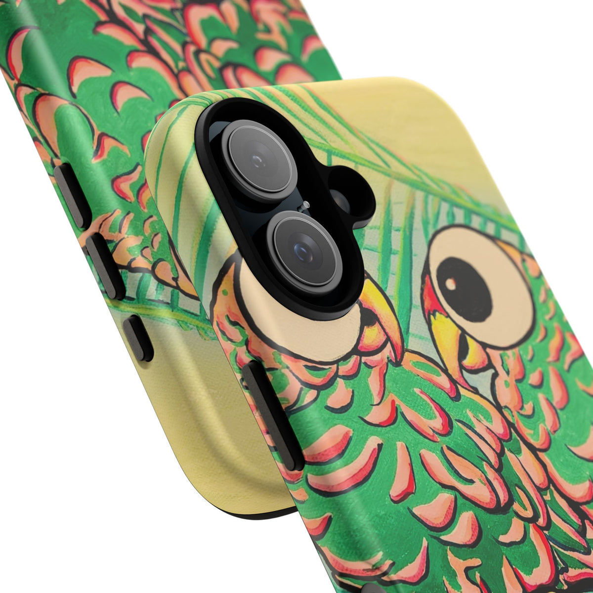 Chatty Cyclops Parrots Tough Phone Case