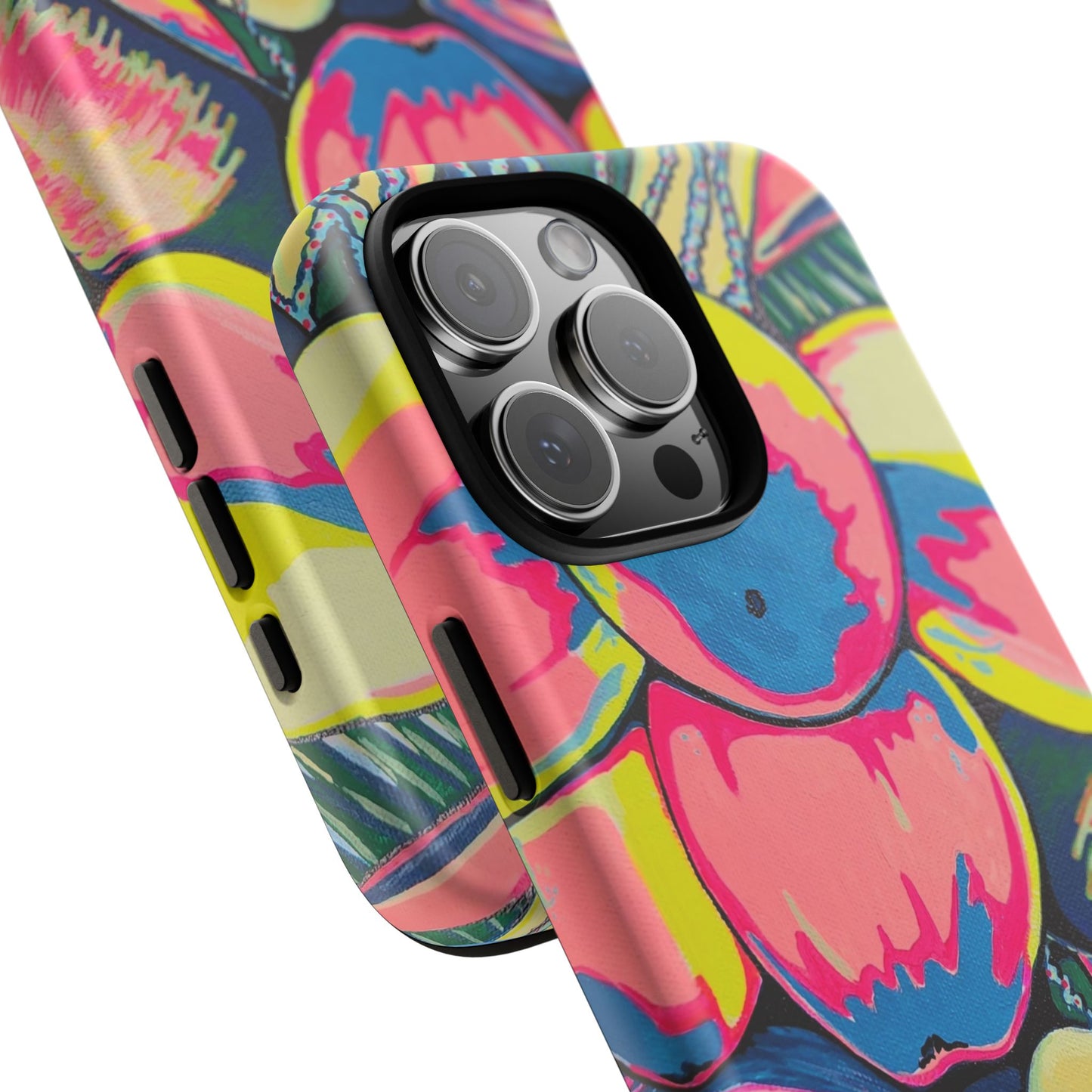 Neon Coconuts Tough Phone Case