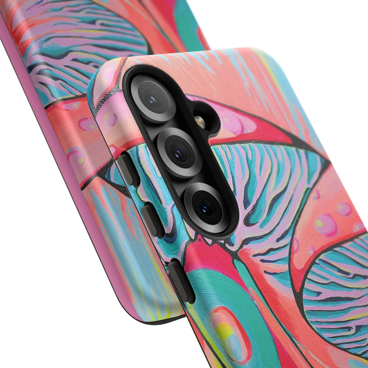 Coque de téléphone résistante Trippy Mushrooms