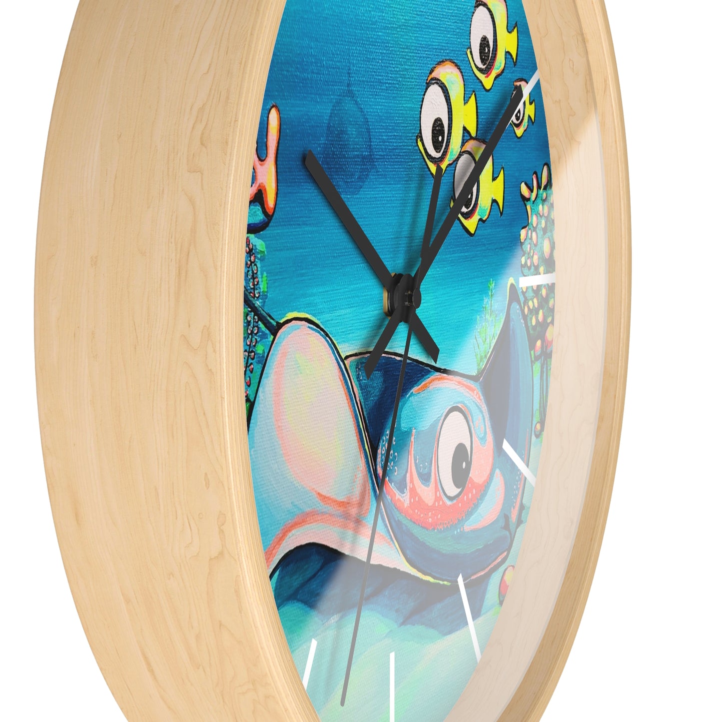 Cyclops Stingray Pop Art Wall Clock