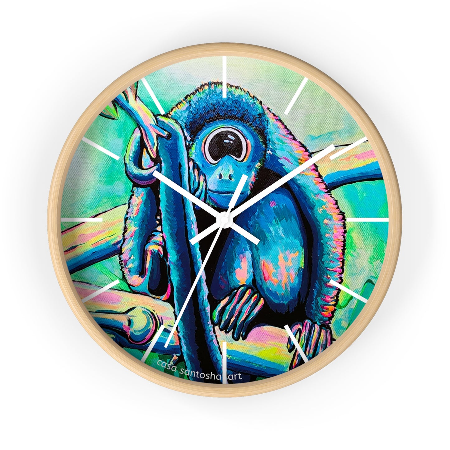Cyclops Monkey Pop Art Wall Clock