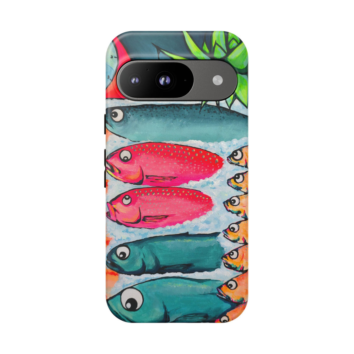 Neon Cabo Fish Market Tough Phone Case