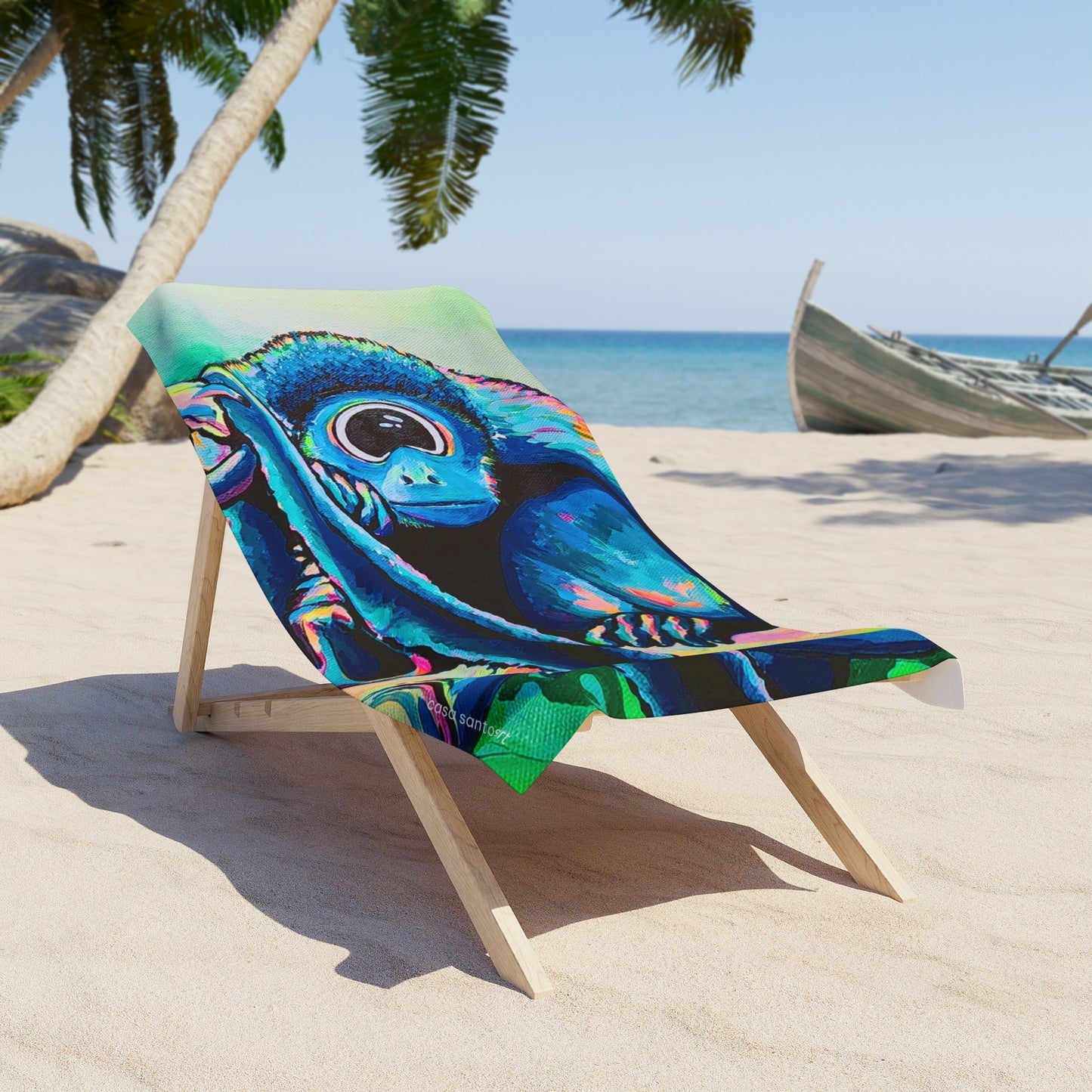 Cyclops Monkey Beach Towel for Summer Fun and Vacation Essentials