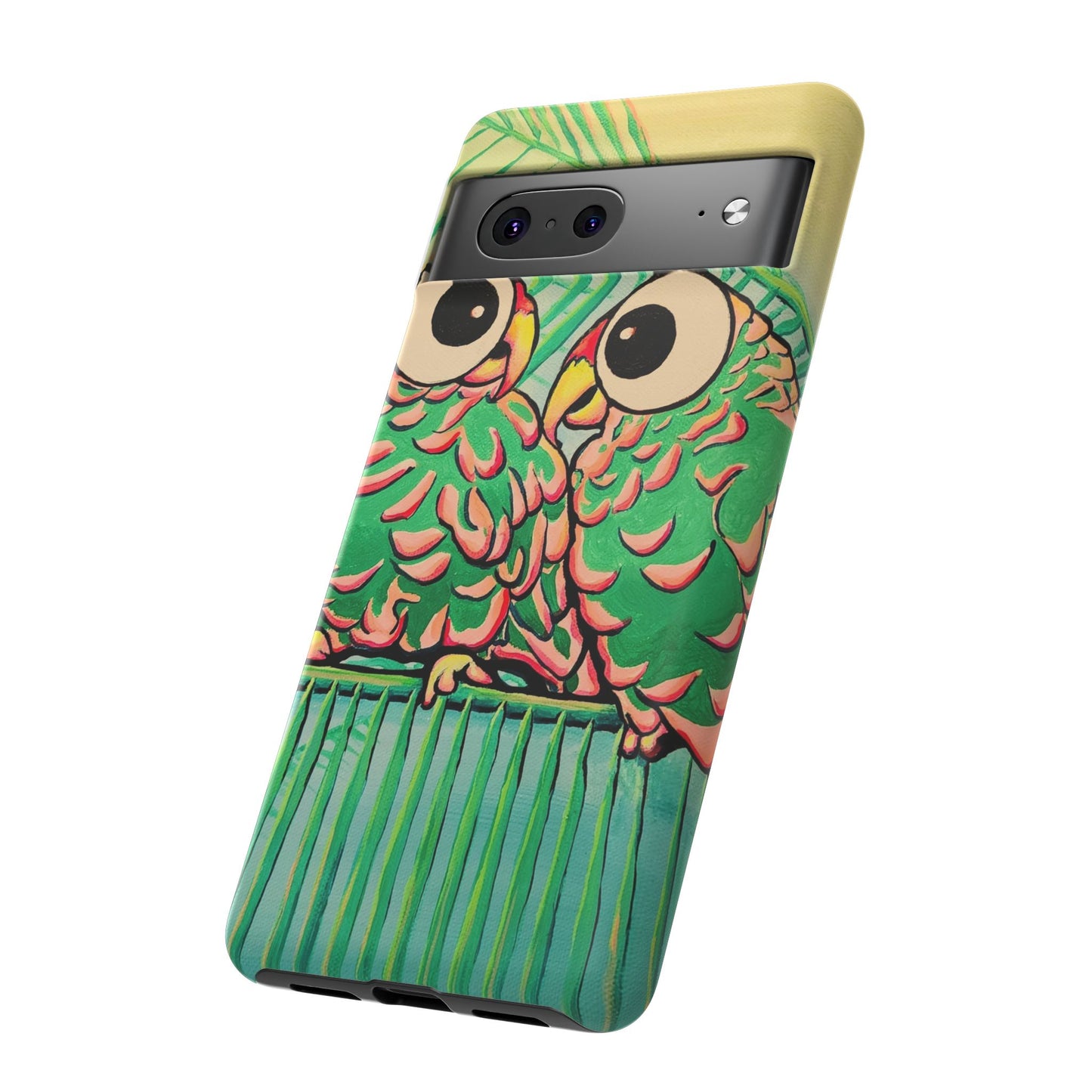 Chatty Cyclops Parrots Tough Phone Case