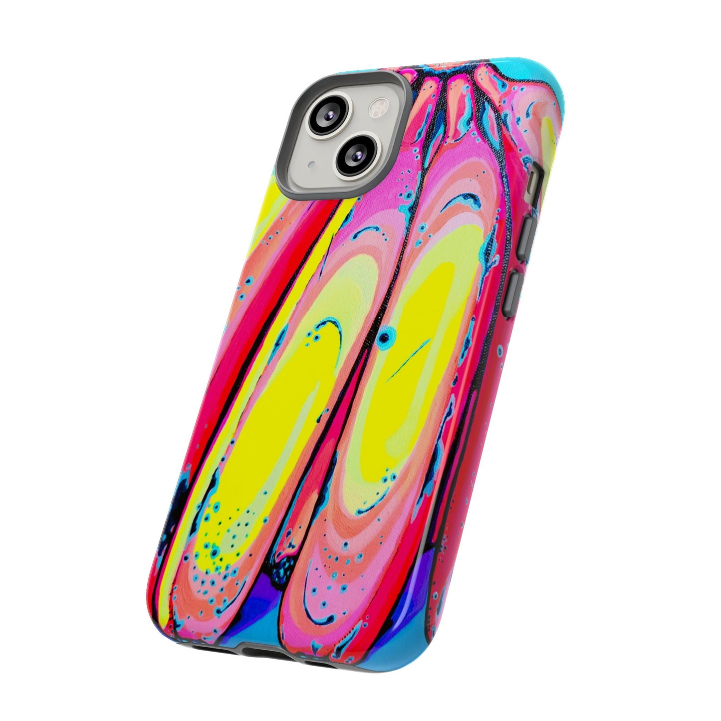 Neon Fat Bananas Tough Phone Case