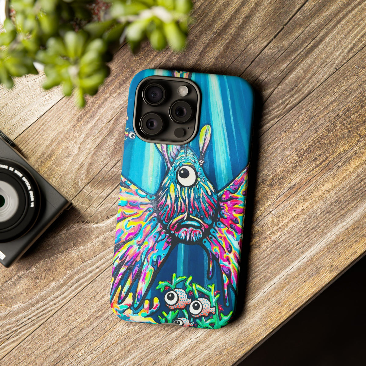 Cyclops Lionfish Tough Phone Case