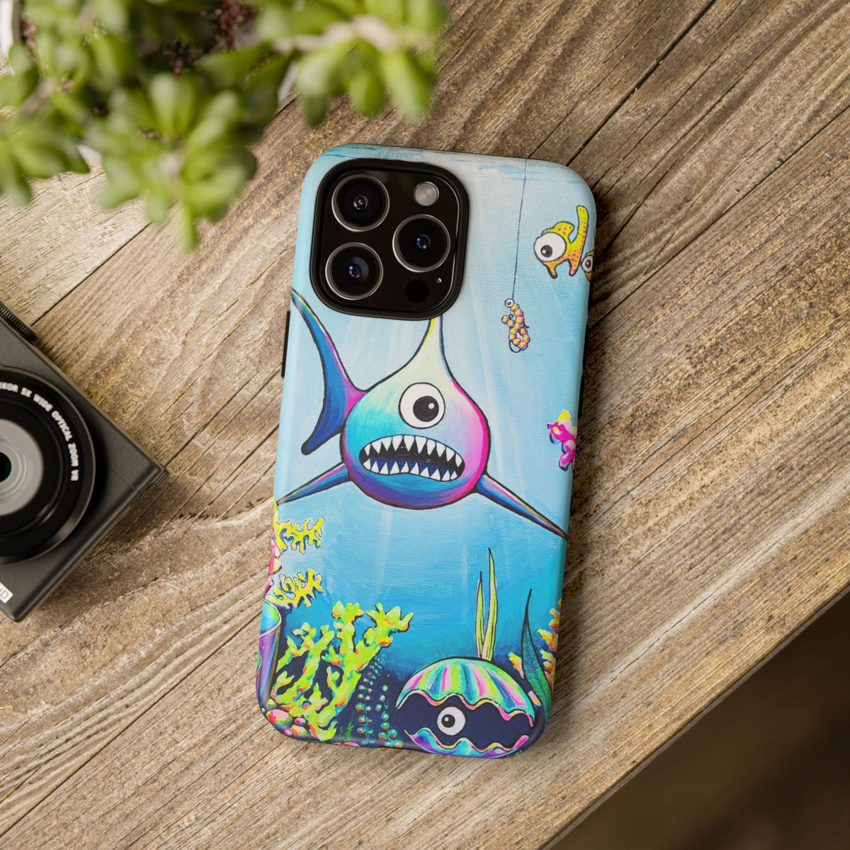 Cyclops Shark Tough Phone Case