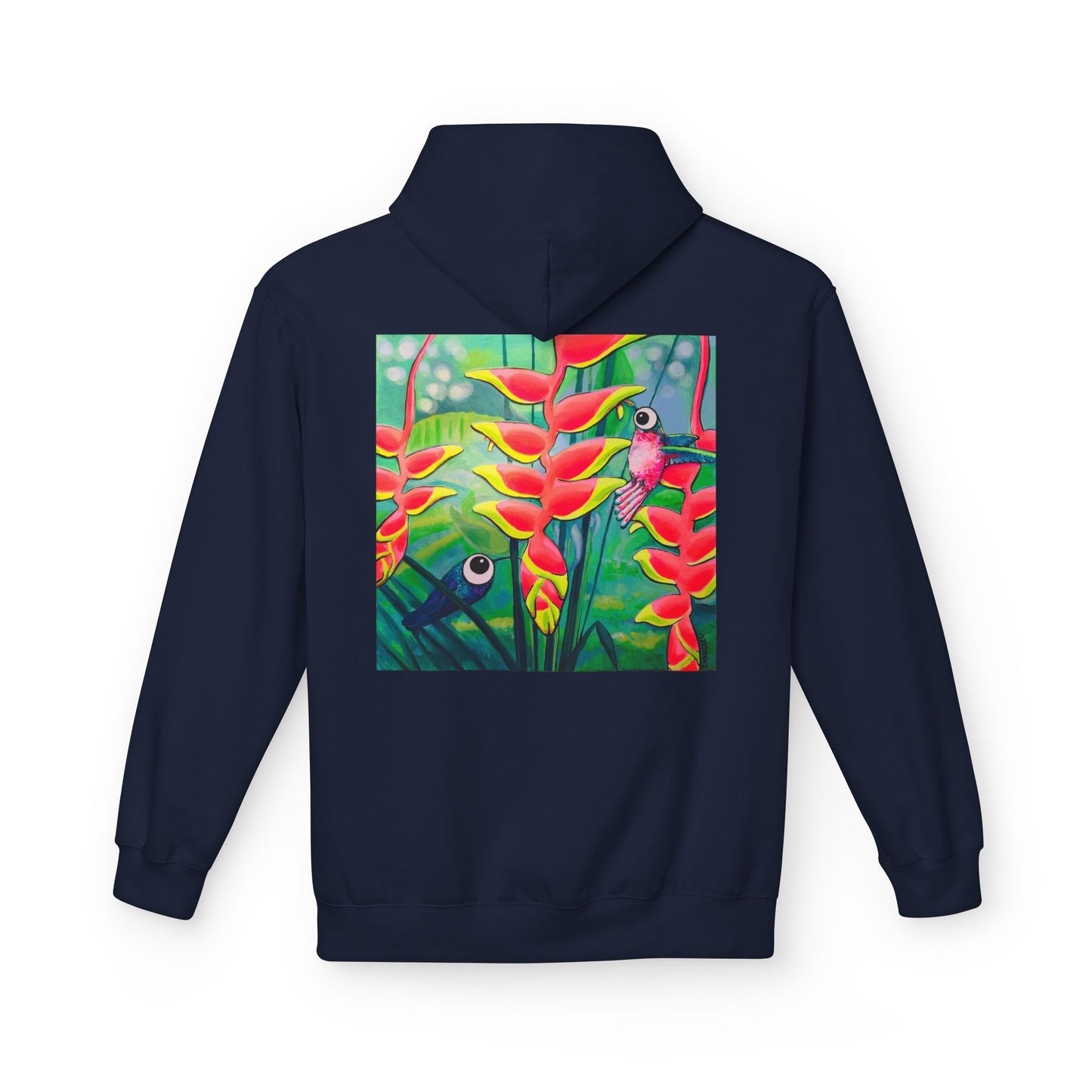 Unisex Cyclops Hummingbirds Soft Hoodie
