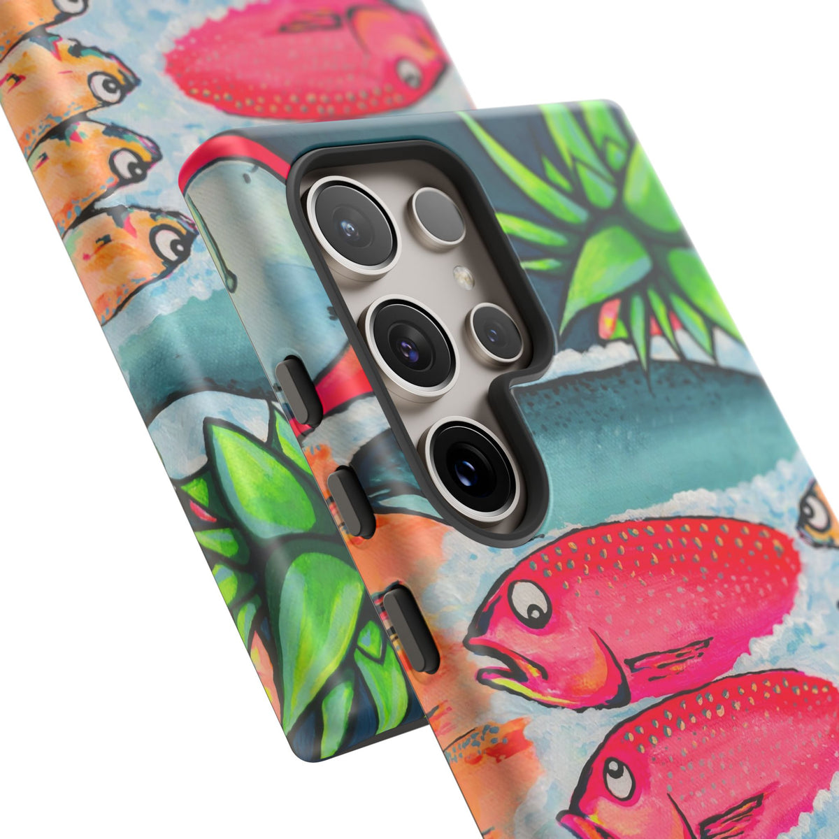 Neon Cabo Fish Market Tough Phone Case