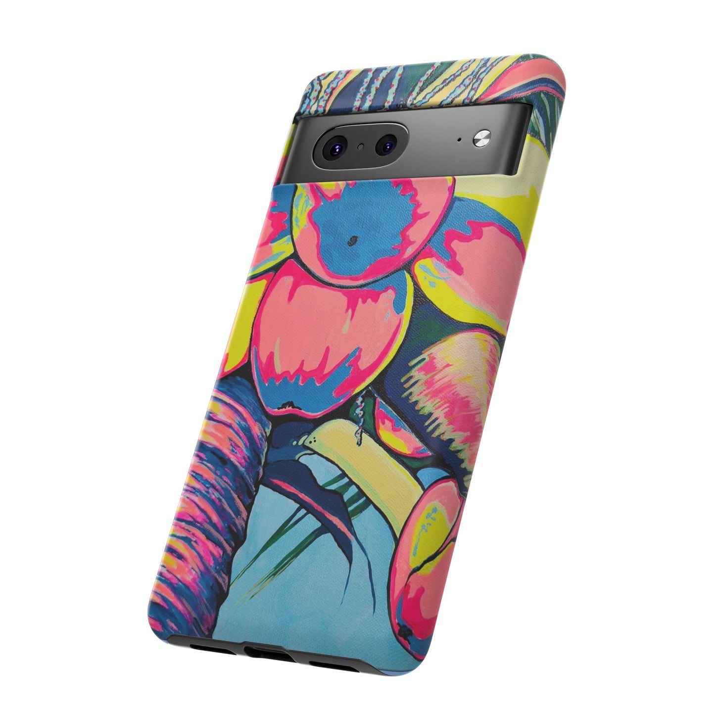 Neon Coconuts Tough Phone Case