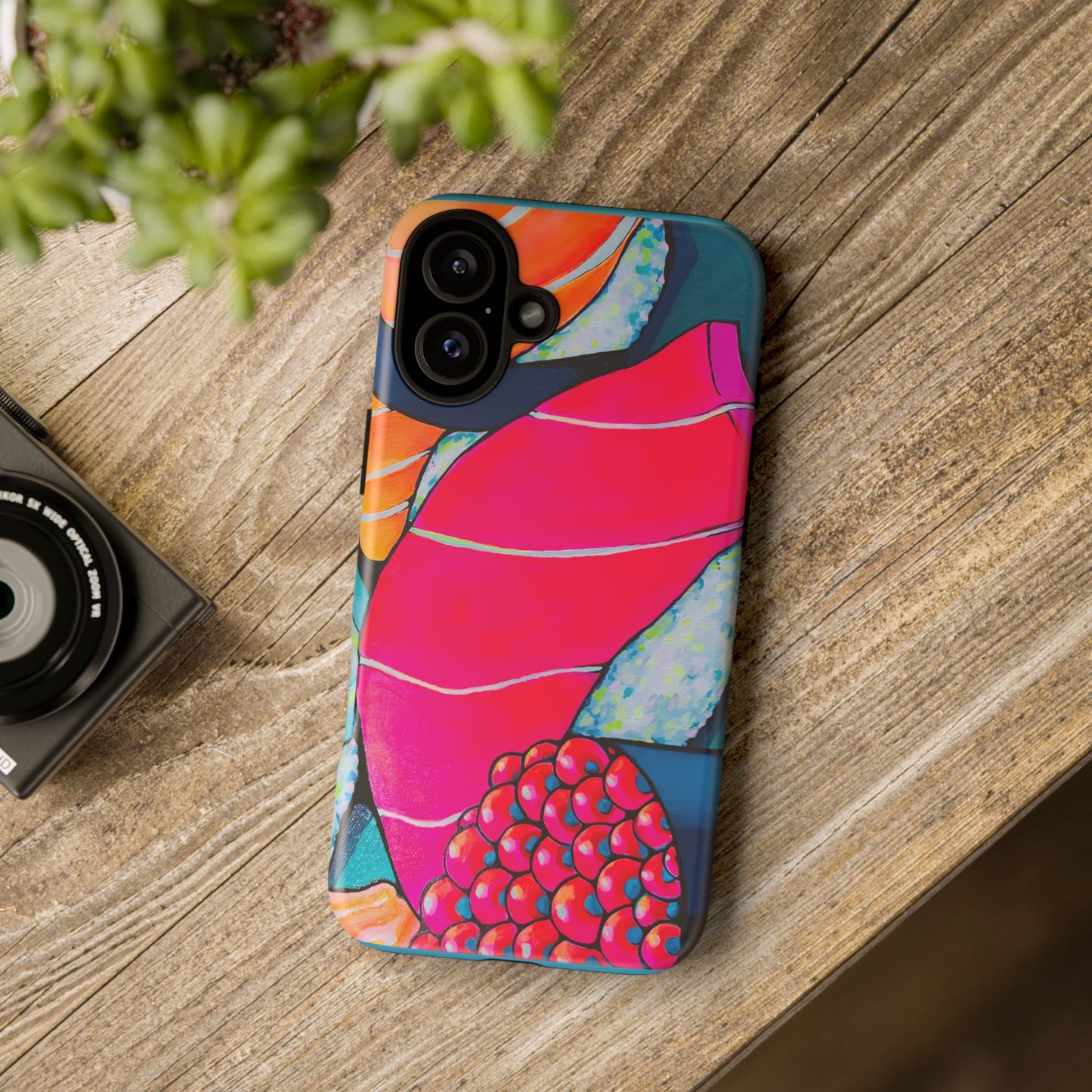 Coque de téléphone résistante Néon Sushi