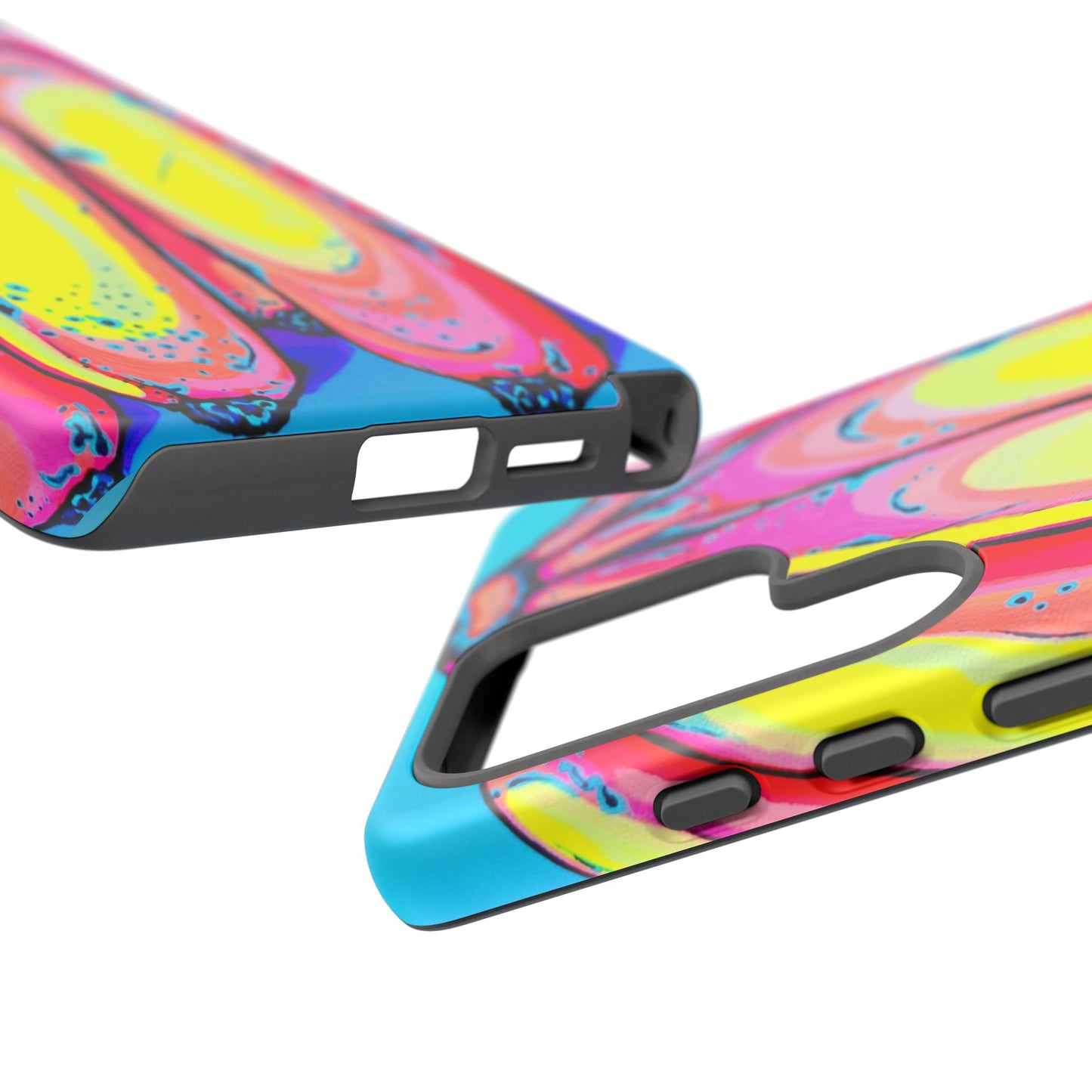 Neon Fat Bananas Tough Phone Case