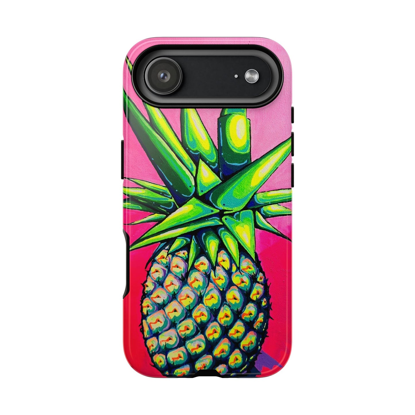 Neon Pineapple Tough Phone Case