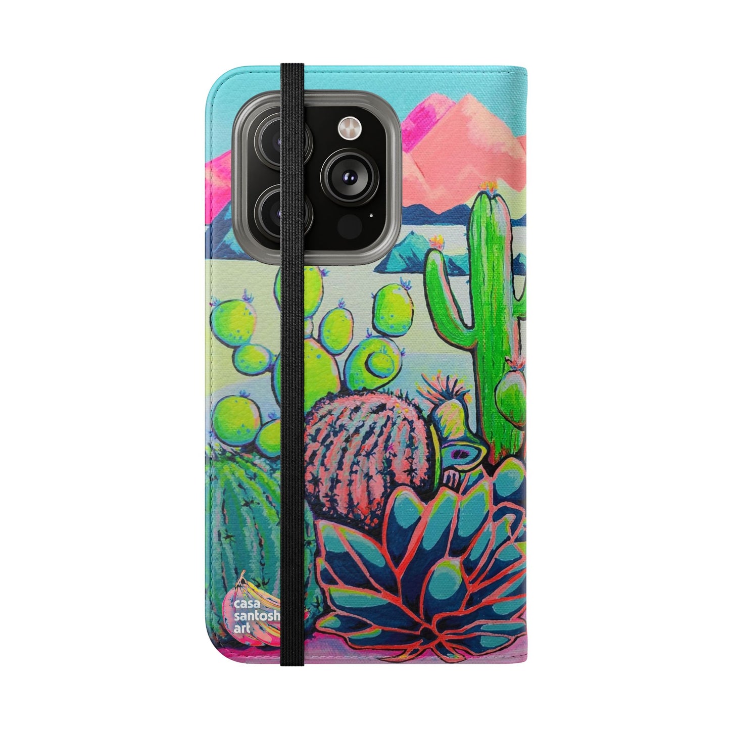 Cyclops Camel Flip Phone Case – Wallet Cover with Card Slots