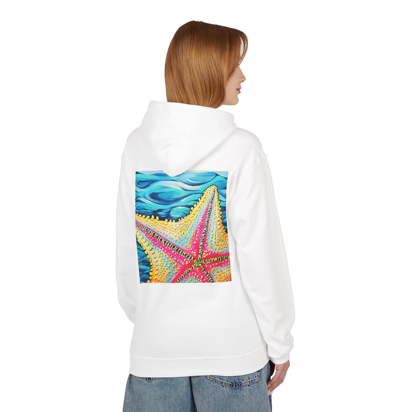 Unisex Starfish Beach Bocas Soft Hoodie