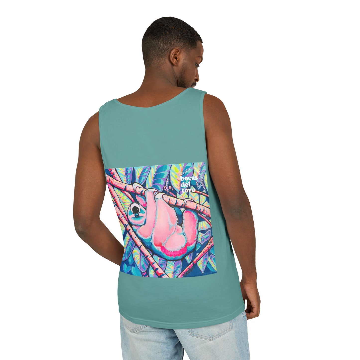 Unisex Cyclops Sloth Tank Top - Perfect for Summer Vibes