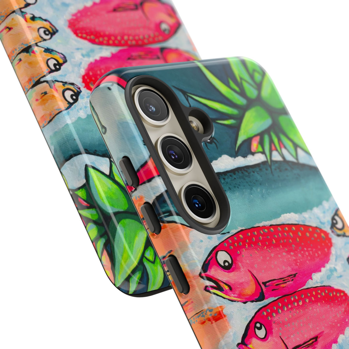Neon Cabo Fish Market Tough Phone Case