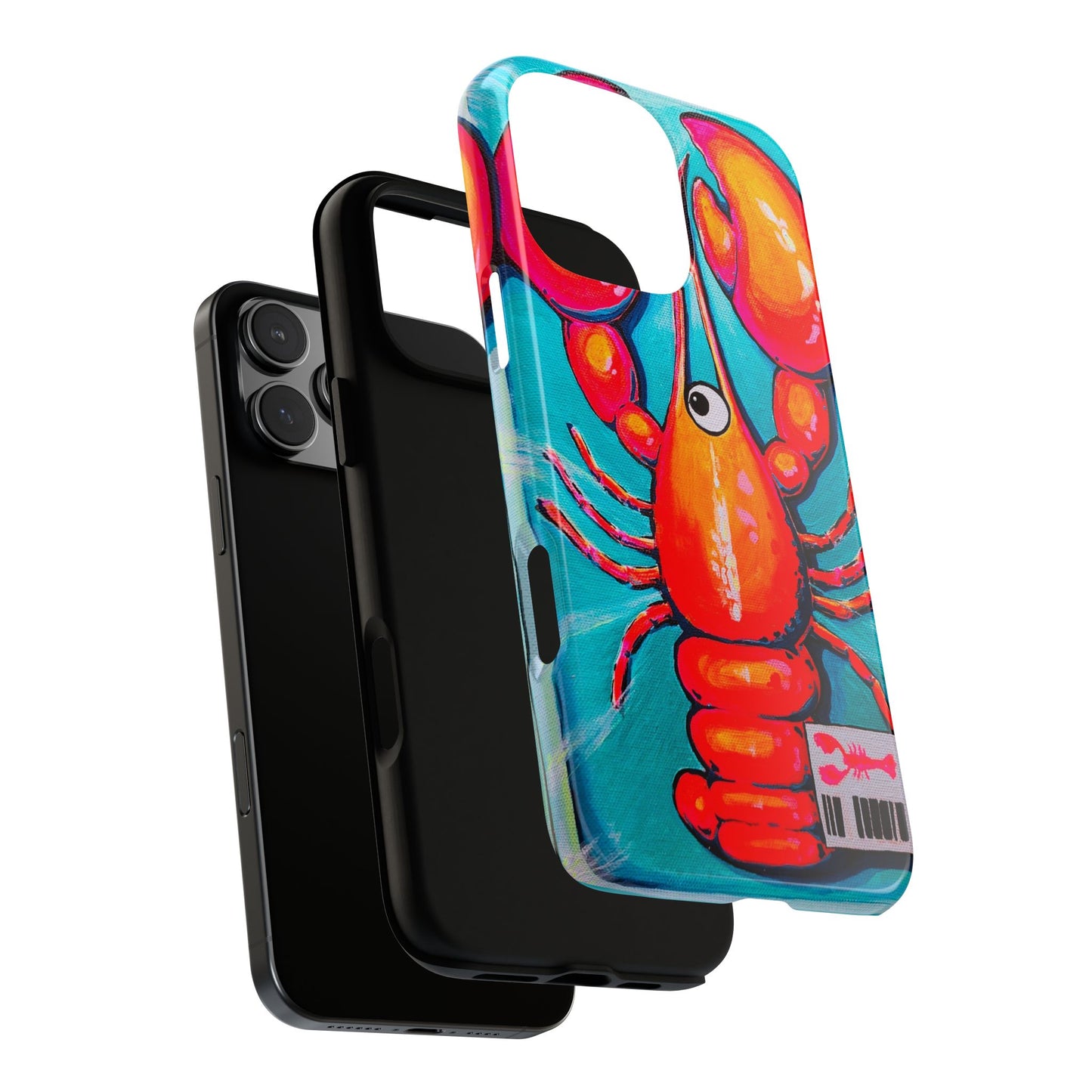 Neon Lobster Tough Phone Case