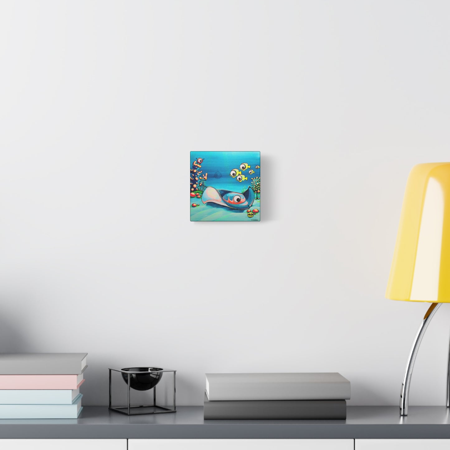 Cyclops Stingray Canvas Wall Art