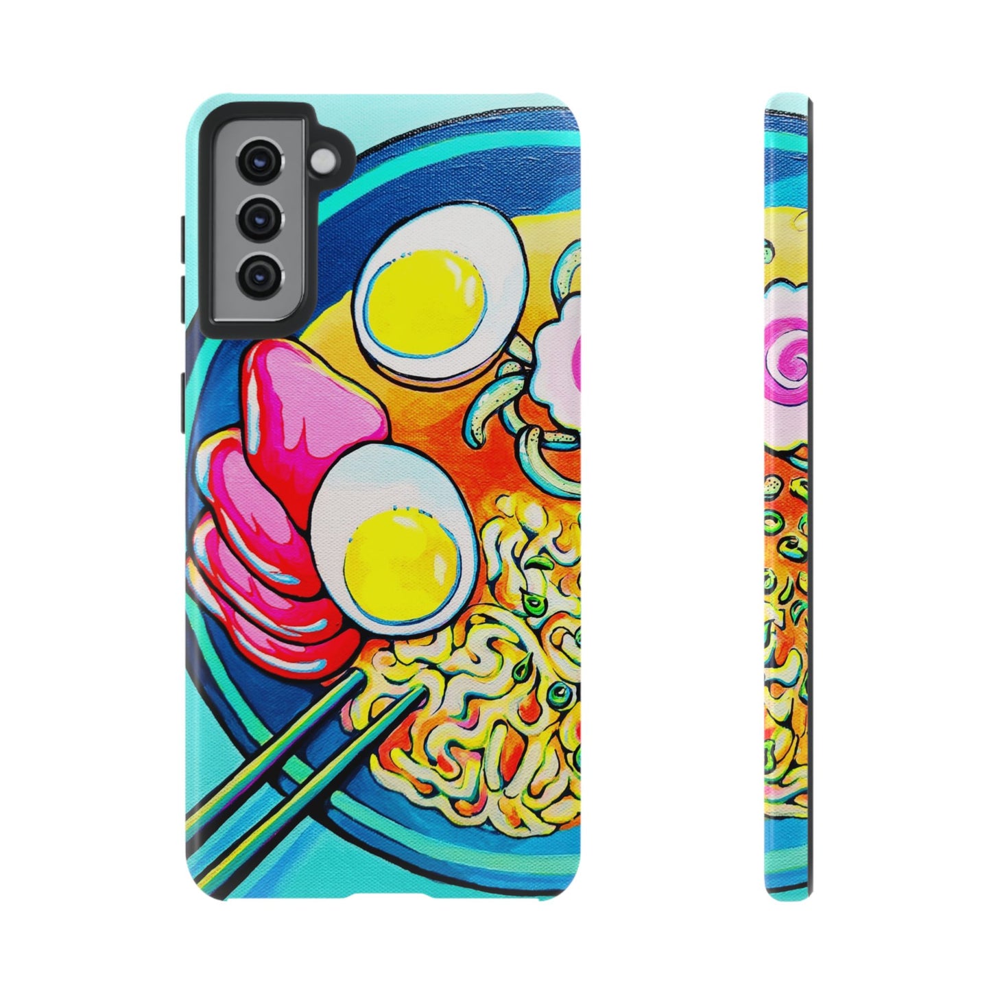 Neon Ramen Tough Phone Case