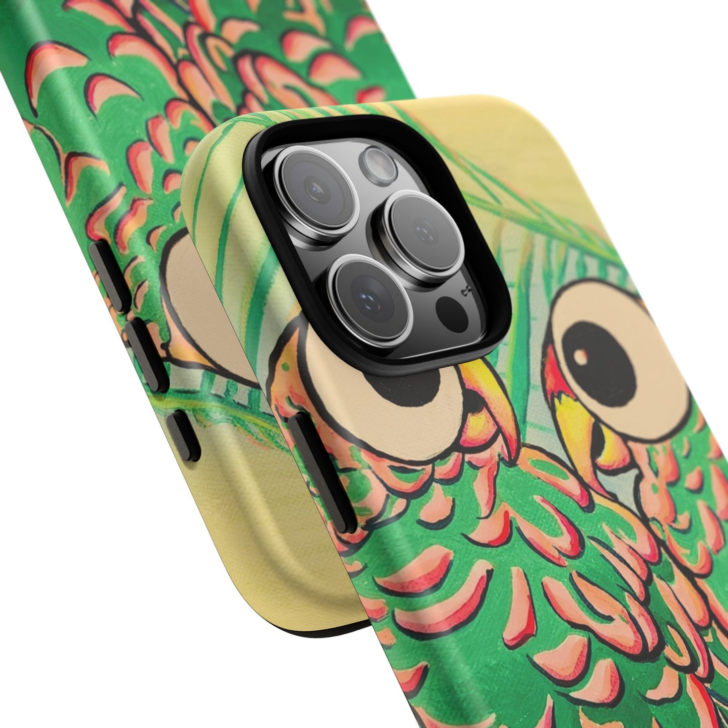 Chatty Cyclops Parrots Tough Phone Case