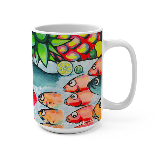 Neon Cabo Fish Market Mug