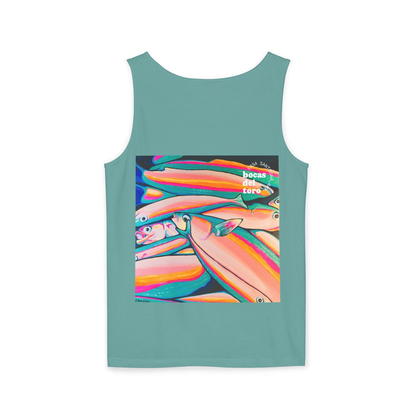 Unisex Neon Fish Tank Top - Perfect for Summer Vibes