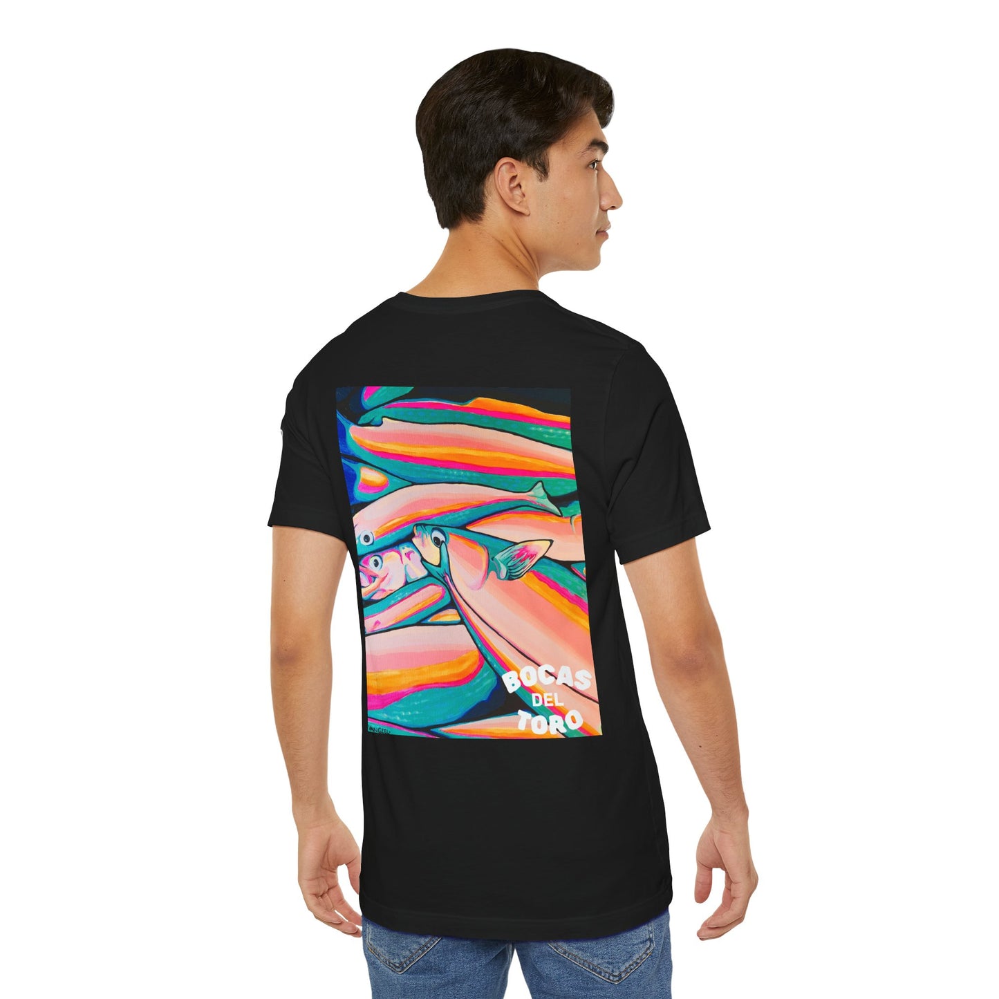 Unisex Neon Fish Tee