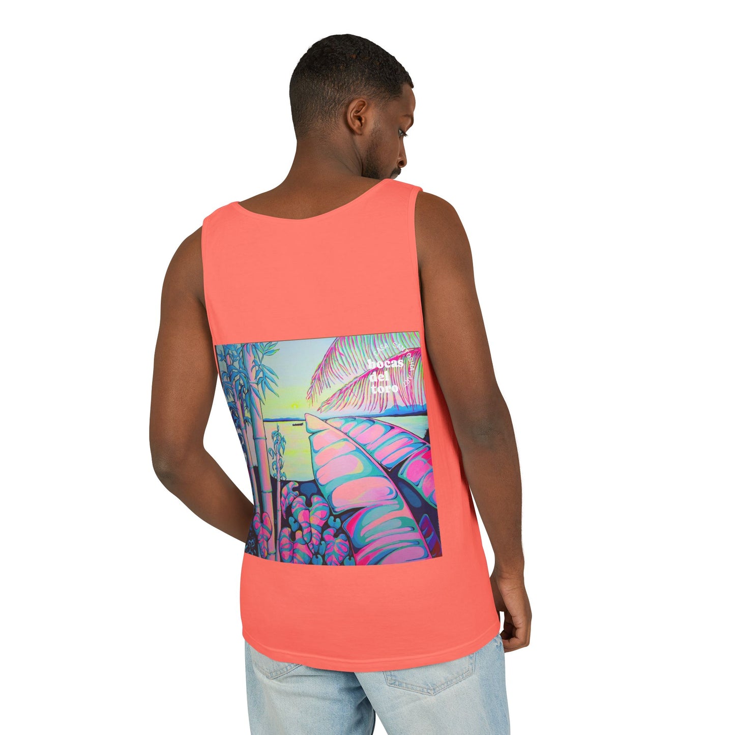 Unisex Serenity Bocas Tank Top - Perfect for Summer Vibes