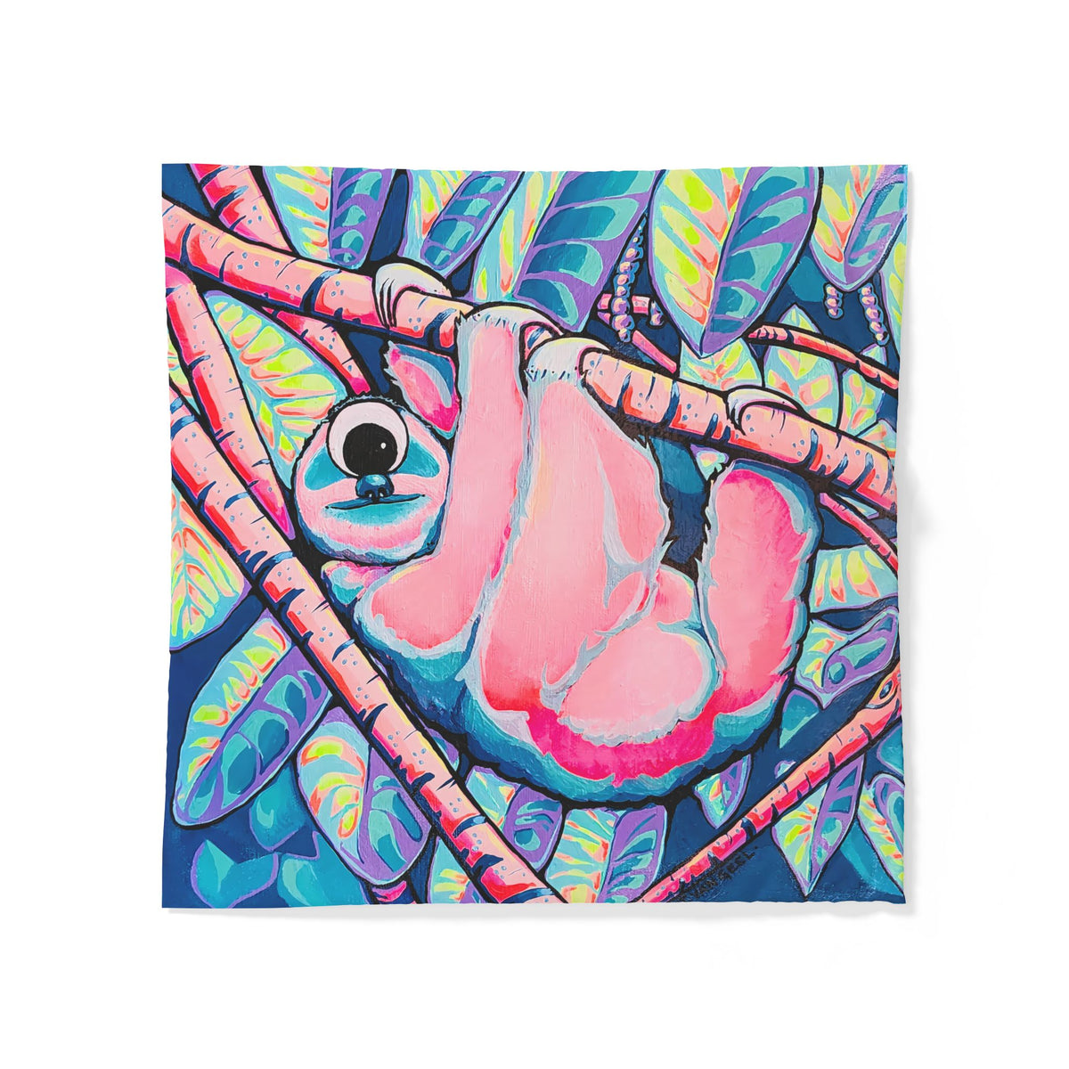 Cyclops Sloth Duvet Cover