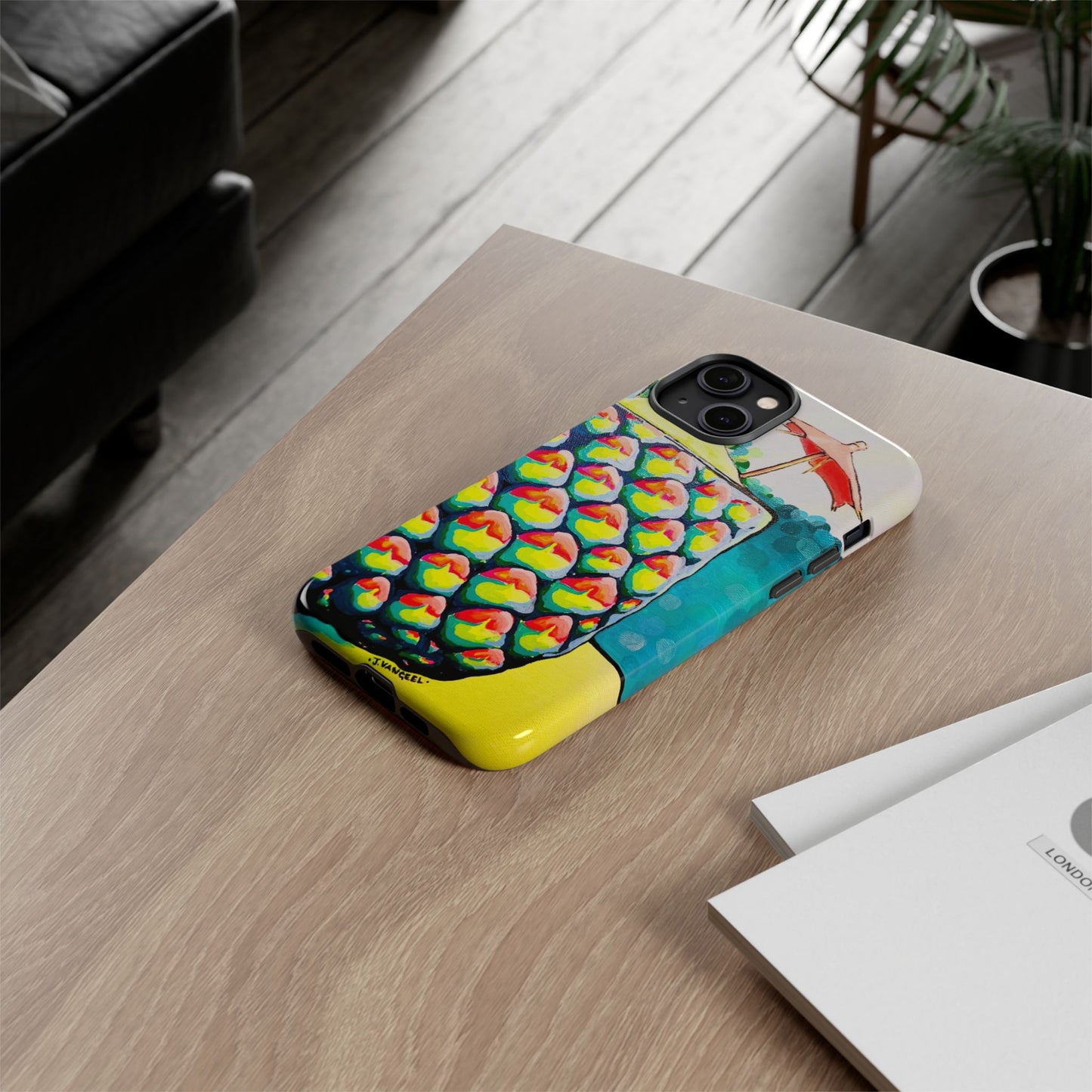 Neon Piña Colada Tough Phone Case
