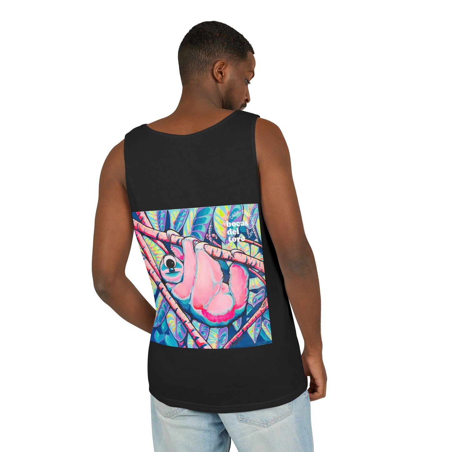Unisex Cyclops Sloth Tank Top - Perfect for Summer Vibes