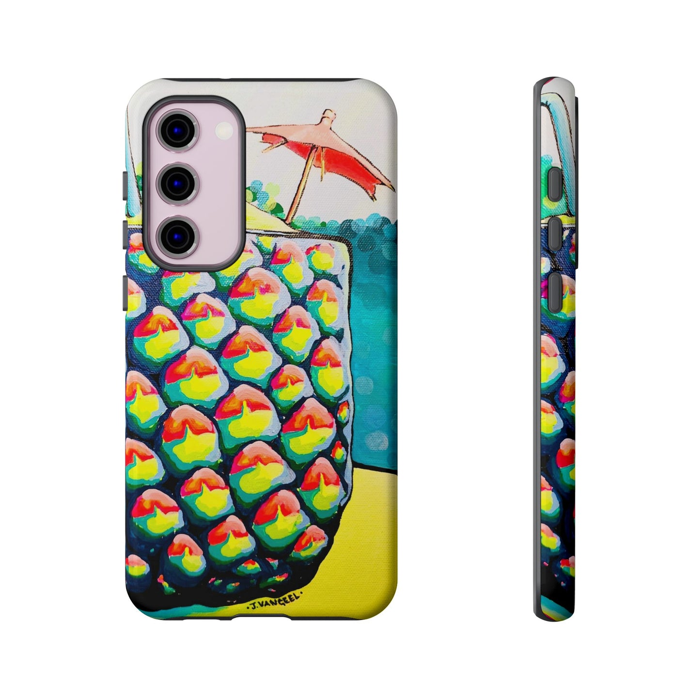 Neon Piña Colada Tough Phone Case