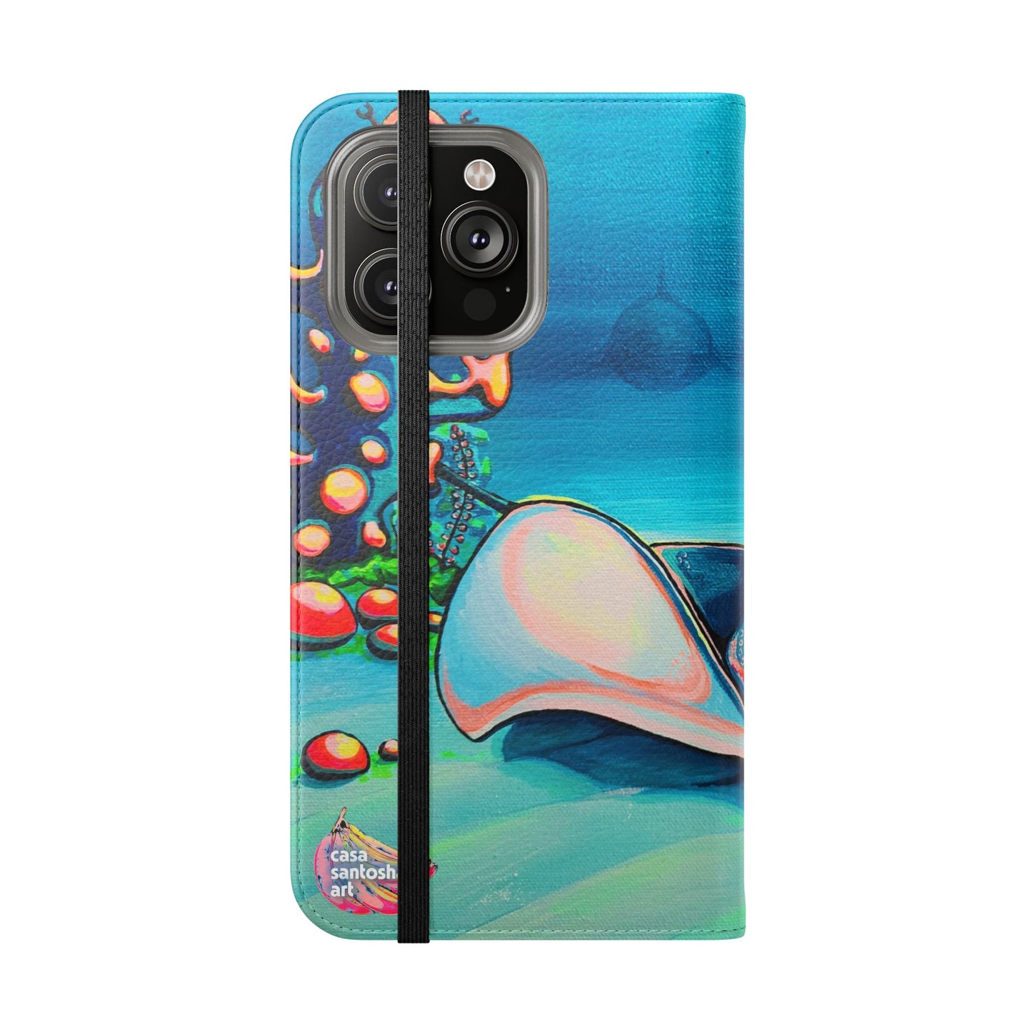 Cyclops Stingray Flip Phone Case – Wallet Cover with Card Slots