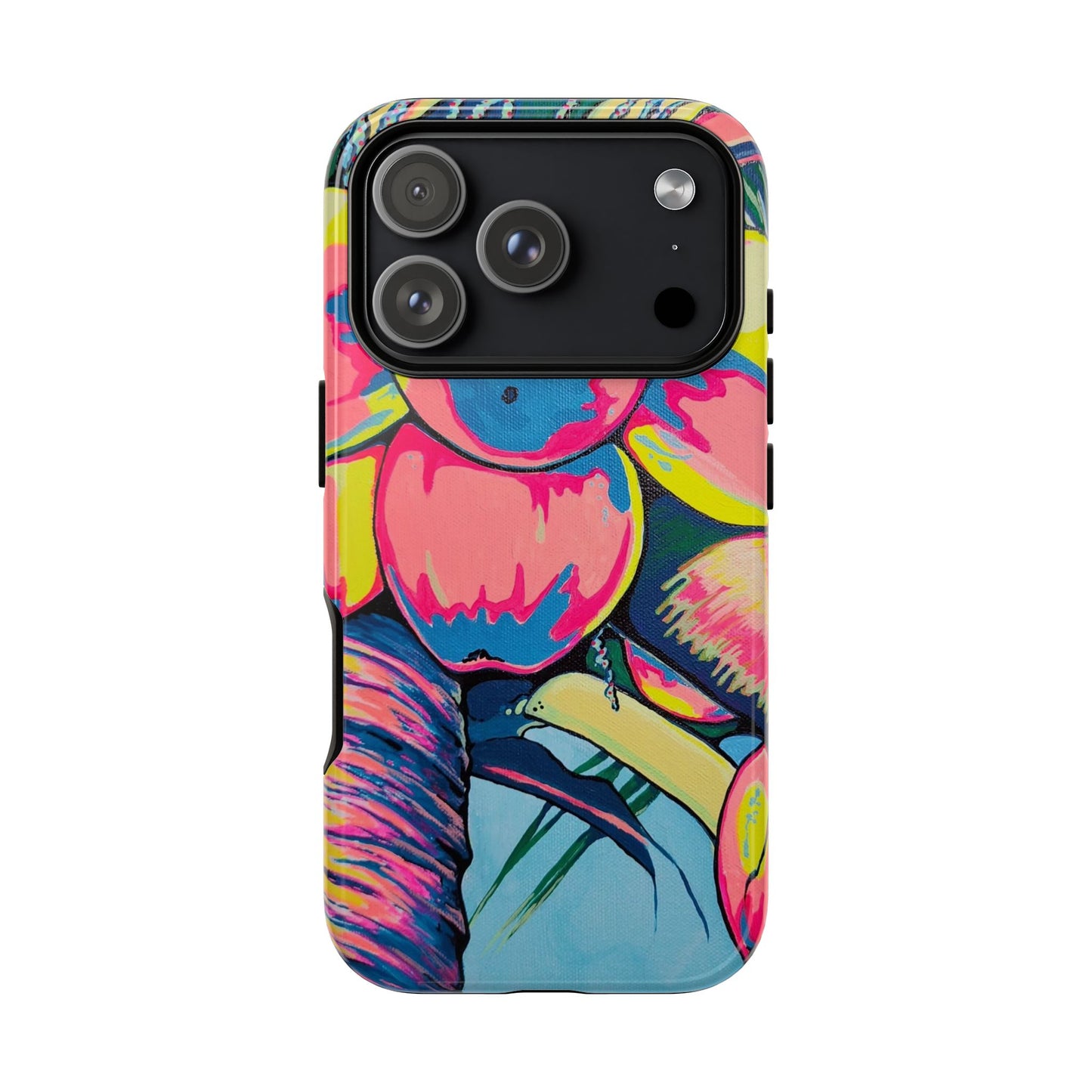 Neon Coconuts Tough Phone Case