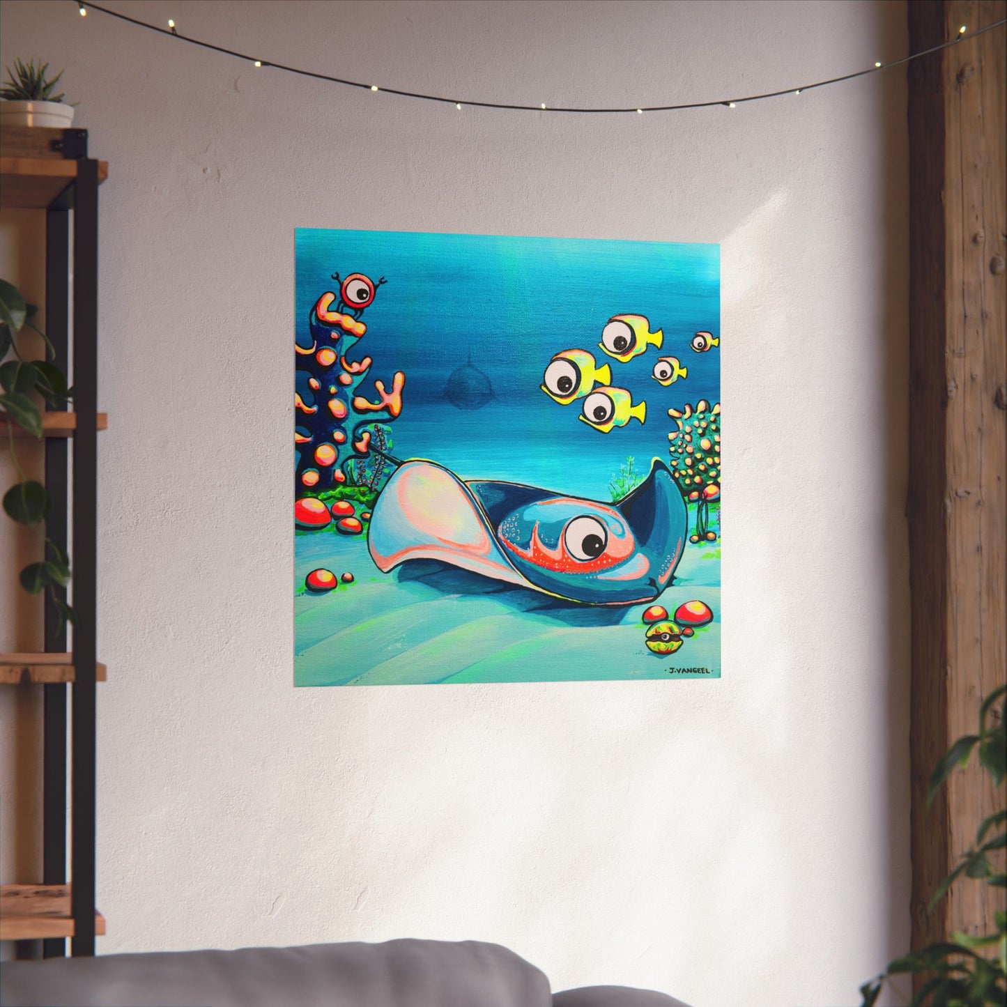 Cyclops Stingray Giclée Art Poster