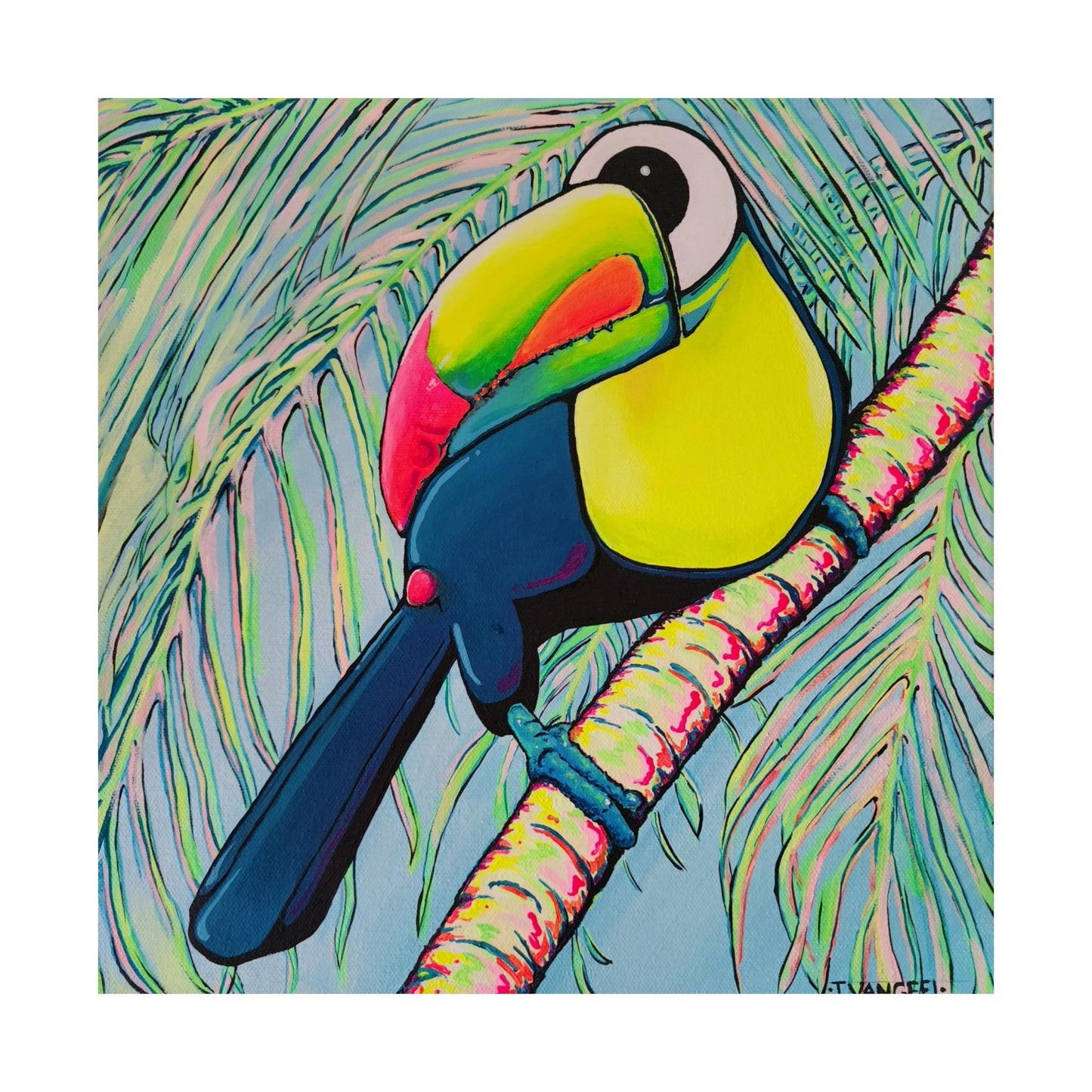 Cyclops Toucan Giclée Art Poster