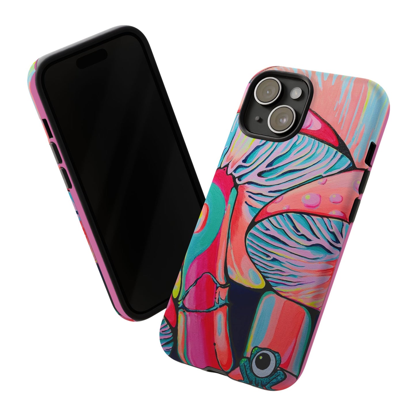 Trippy Mushrooms Tough Phone Case