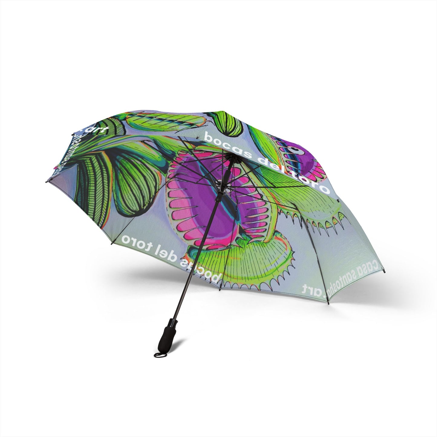 Venus Fly Trap Tropical Umbrella - Foldable & Stylish Rain Gear