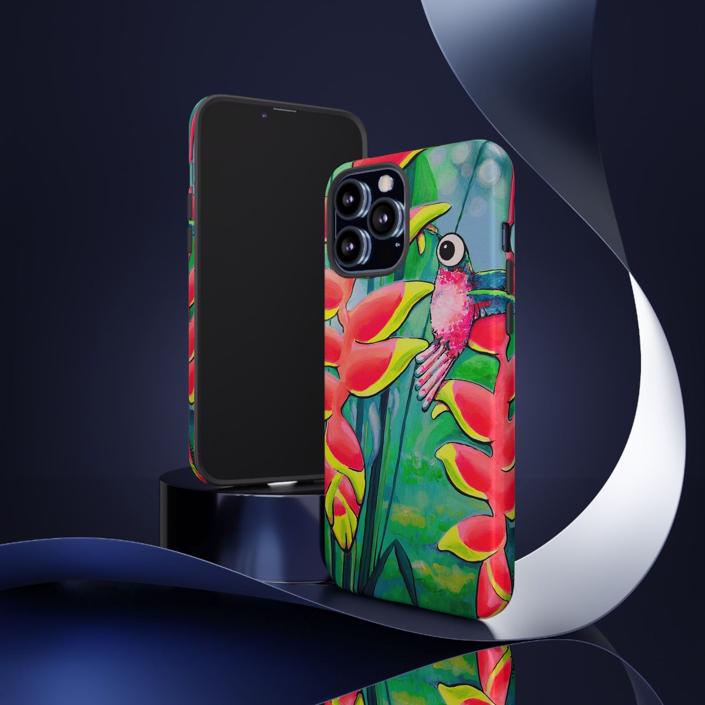 Cyclops Hummingbirds Tough Phone Case