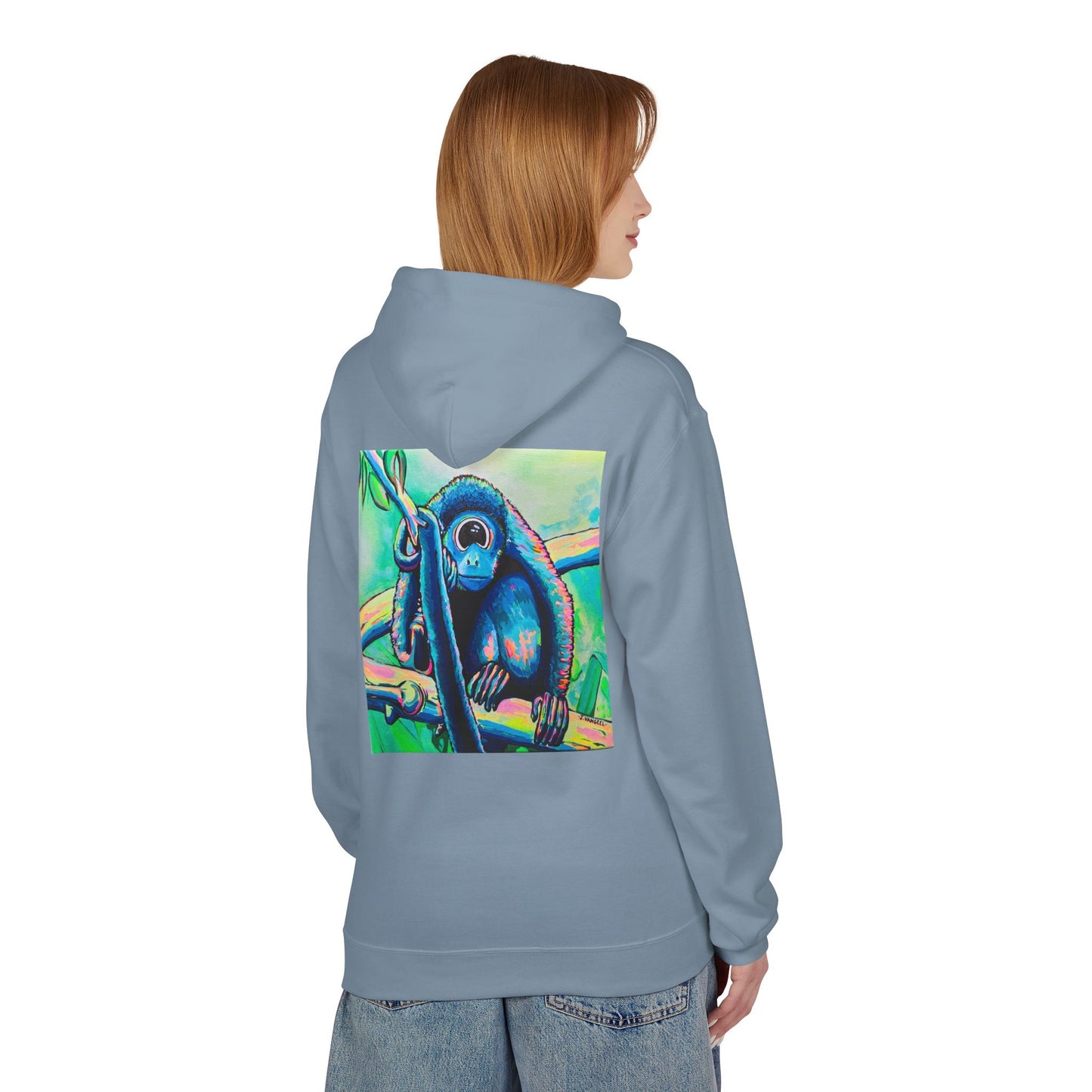 Unisex Cyclops Monkey Soft Hoodie