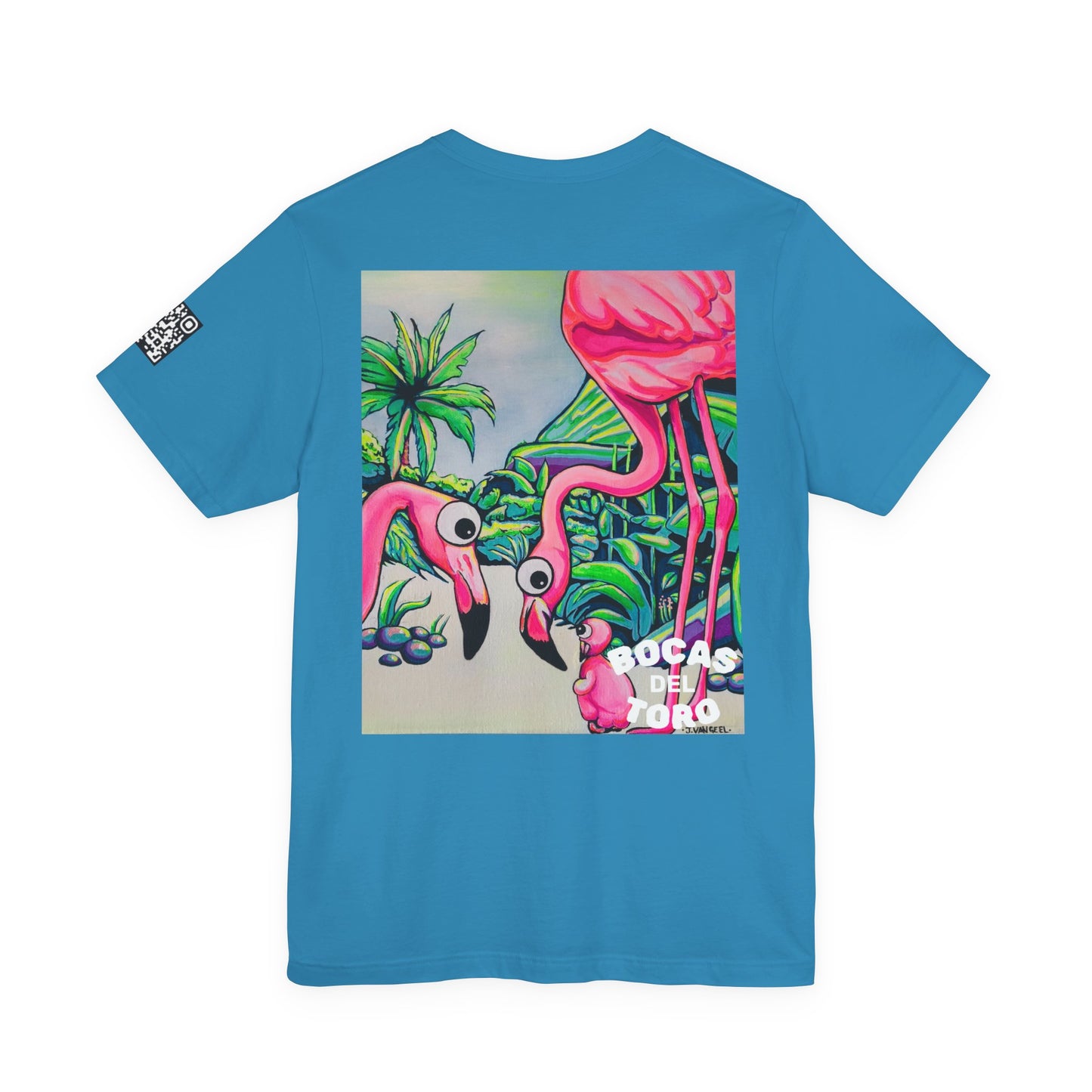 Unisex Cyclops Flamingo Family Tee