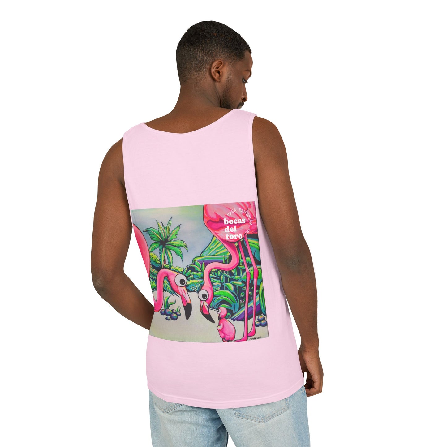 Unisex Cyclops Flamingo Family Tank Top - Perfect for Summer Vibes