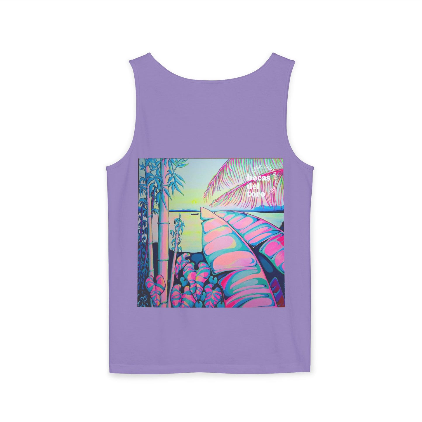 Unisex Serenity Bocas Tank Top - Perfect for Summer Vibes