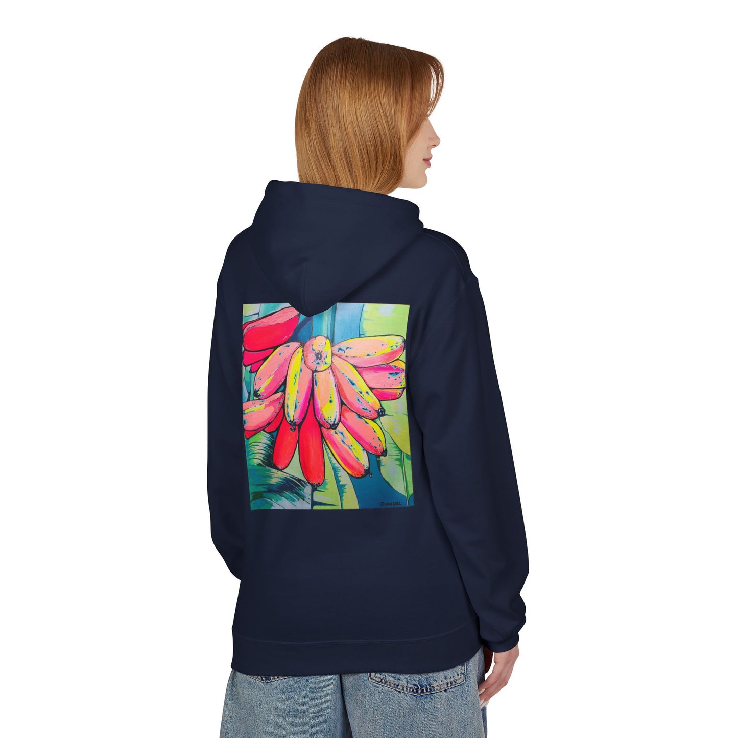 Unisex Neon Primitivo Bananas Soft Hoodie