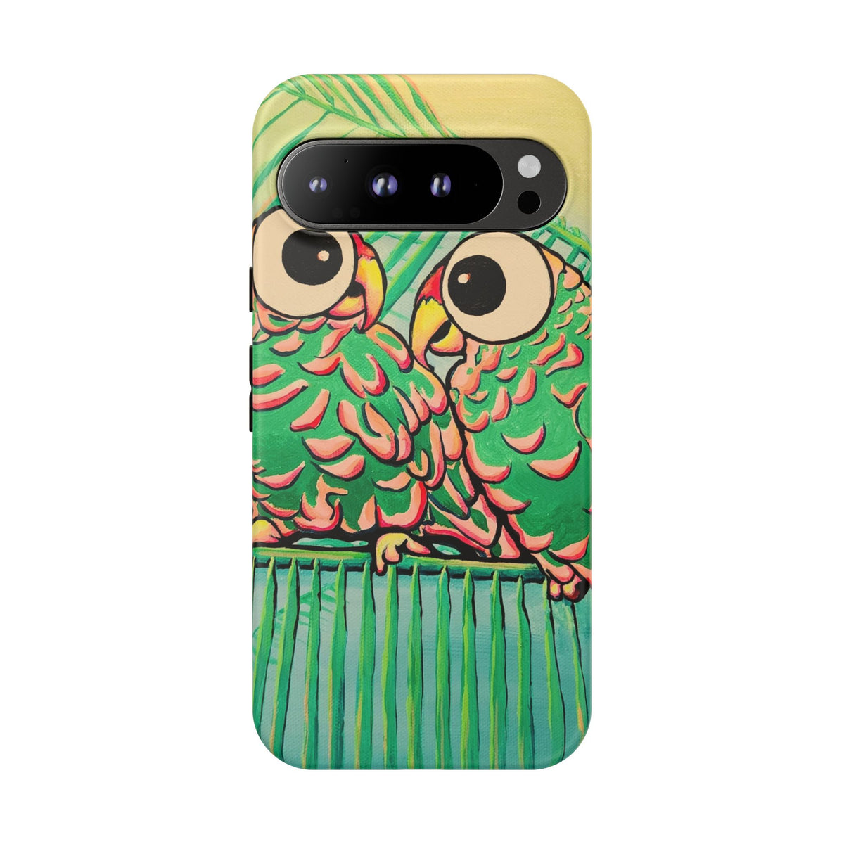 Chatty Cyclops Parrots Tough Phone Case