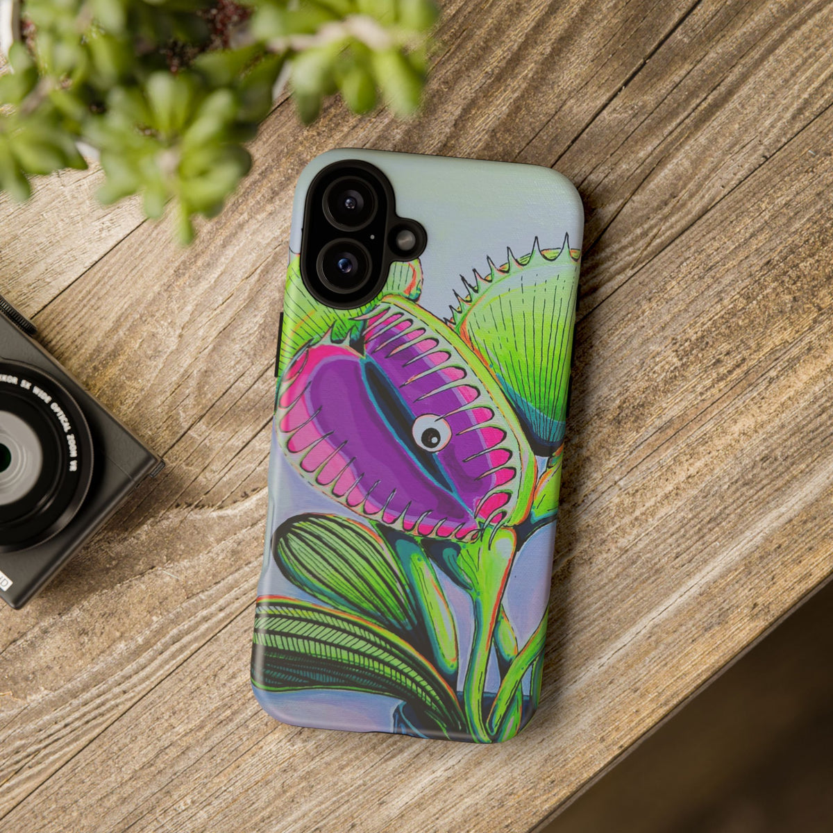 Coque de téléphone résistante Attrape-mouche de Vénus Cyclops