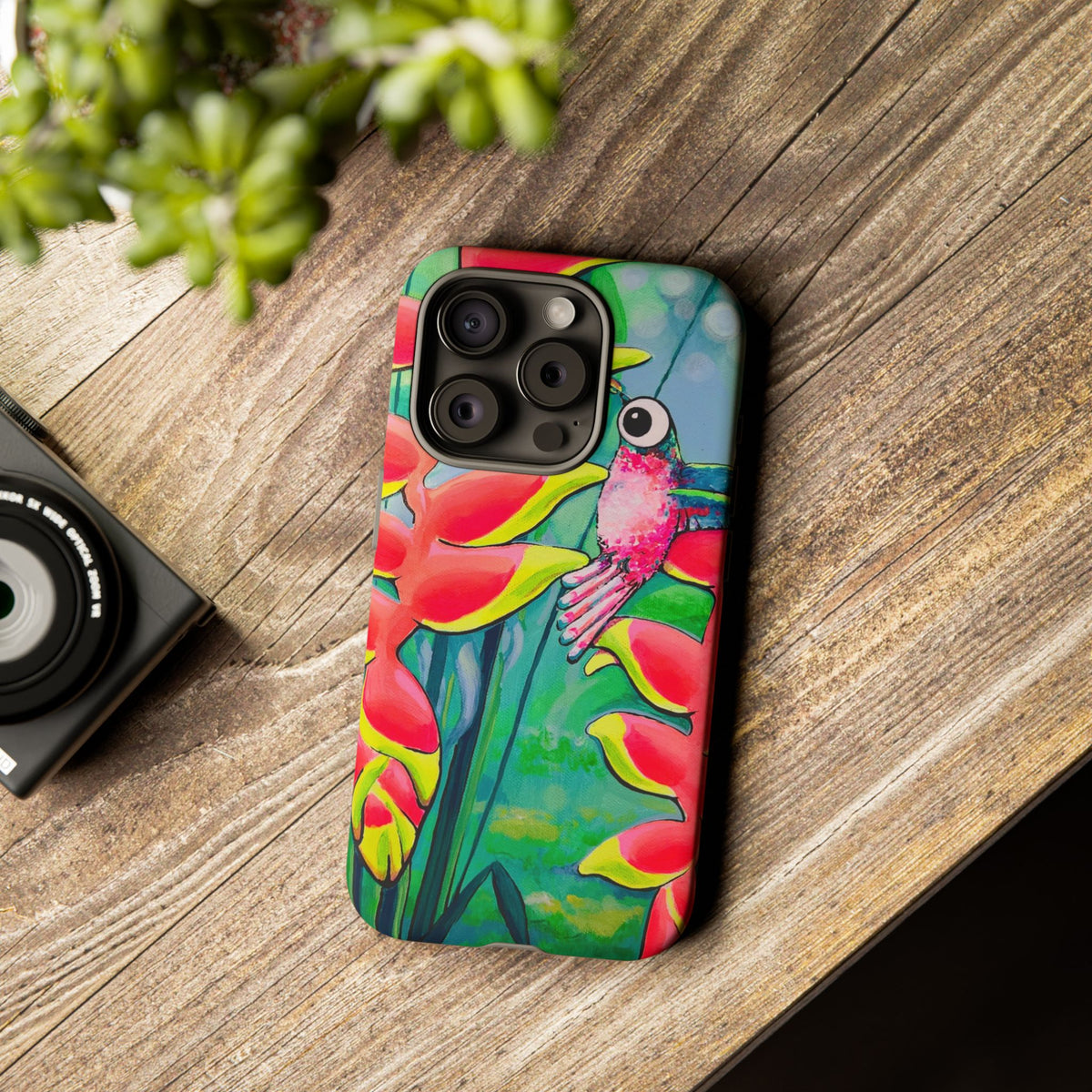 Cyclops Hummingbirds Tough Phone Case