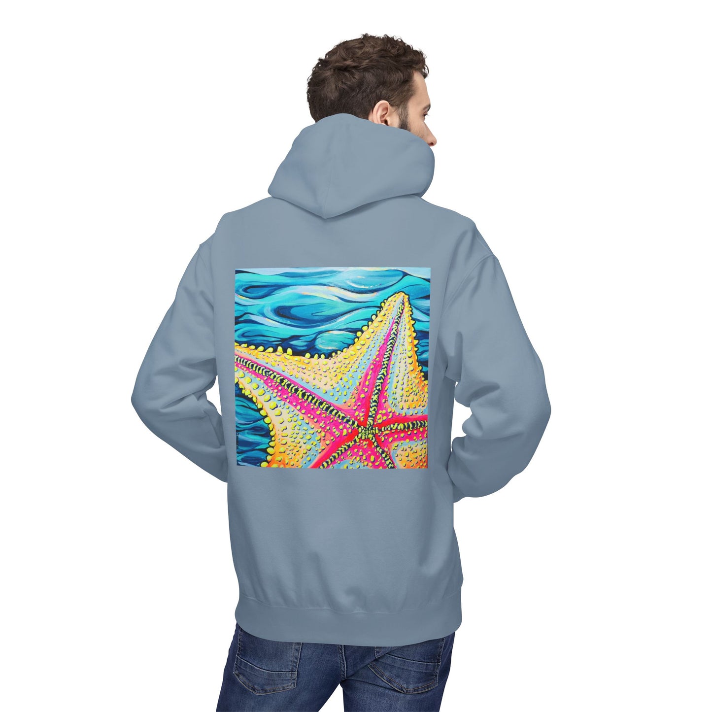 Unisex Starfish Beach Bocas Soft Hoodie